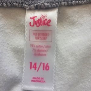 Kids, Grey, Justice, Leggings